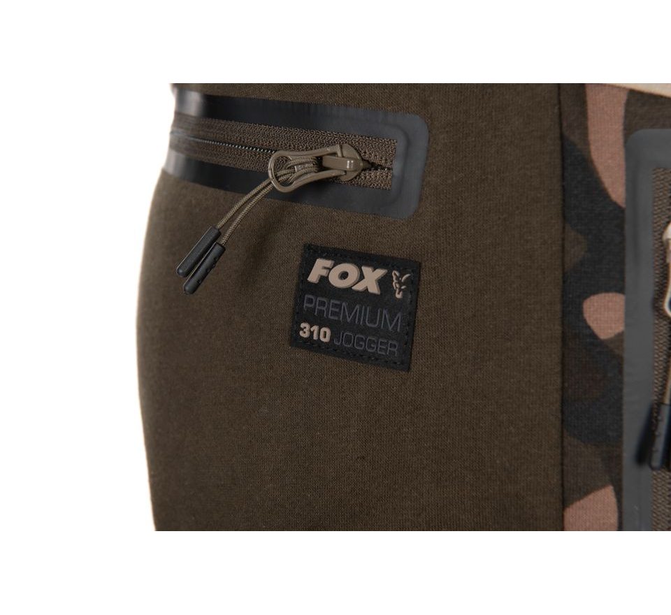 Fox Tepláky Khaki/Camo Premium 310 Joggers
