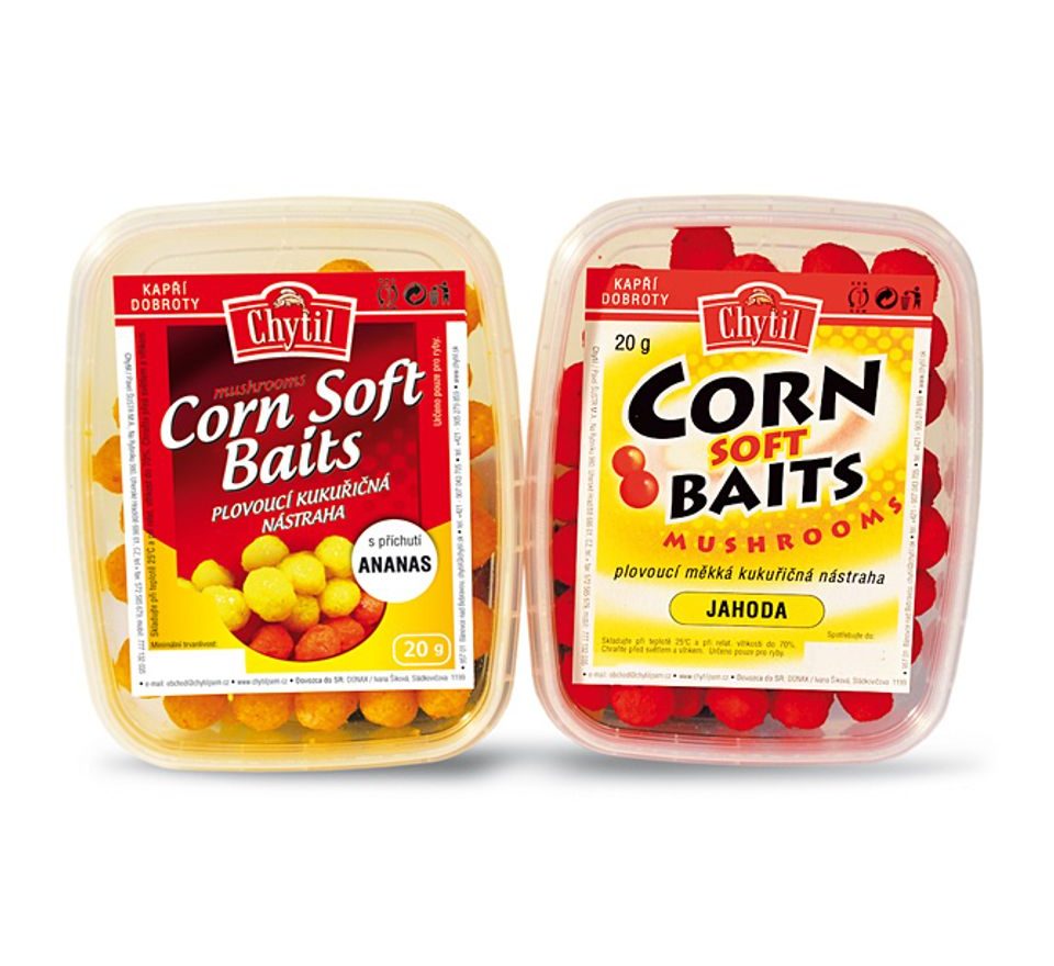 Chytil Plovoucí kukuřice Corn Soft Baits mushrooms 20g