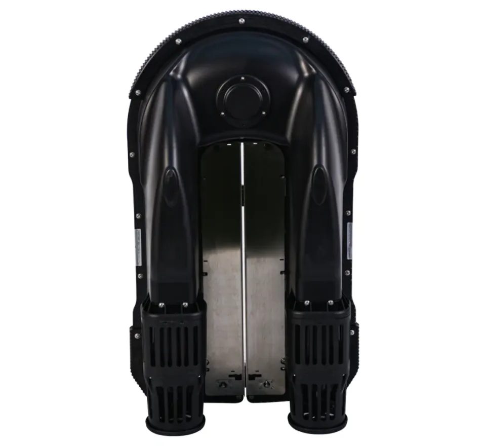 Boatman Zavážecí lodička Vulcan s Echolotem Černá