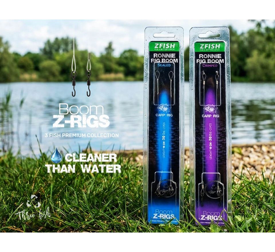 Zfish Krimpovaný Nadväzec Ronnie Rig Boom 18cm 30lbs