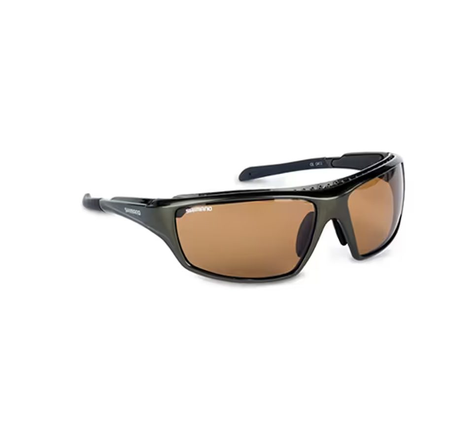 Shimano Slnečné okuliare Eyewear Purist Brown/Dark Green