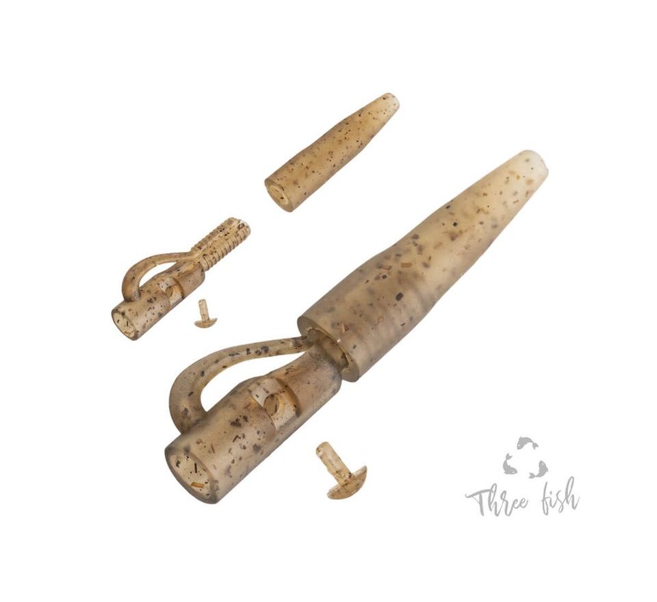 Zfish Závěsky Lead Clip & Tail Rubber