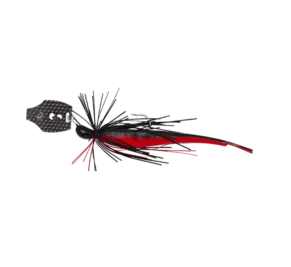 Savage Gear Crazy Swim Jig Sinking Black N Red