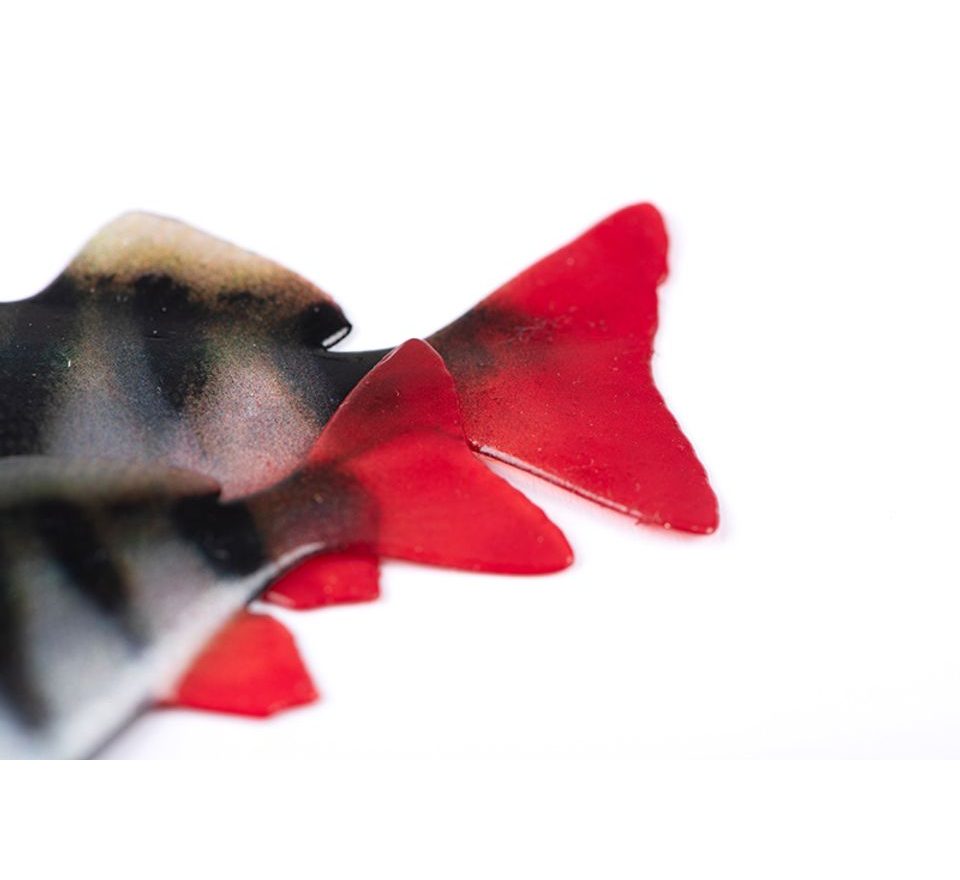 Fox Rage Gumová Nástraha Ultra Natural Perch Fillet 4ks
