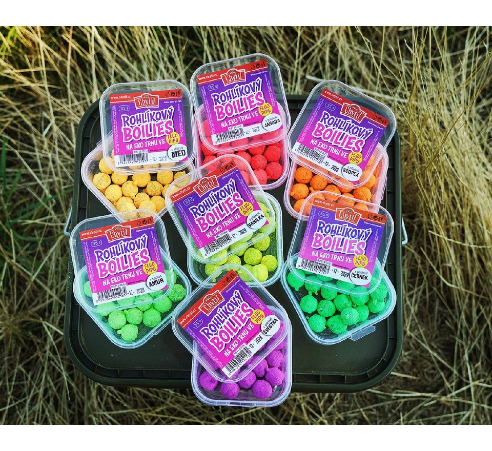 Chytil Rohlíkový boilies na EKO trnu FLUO 14mm 35g