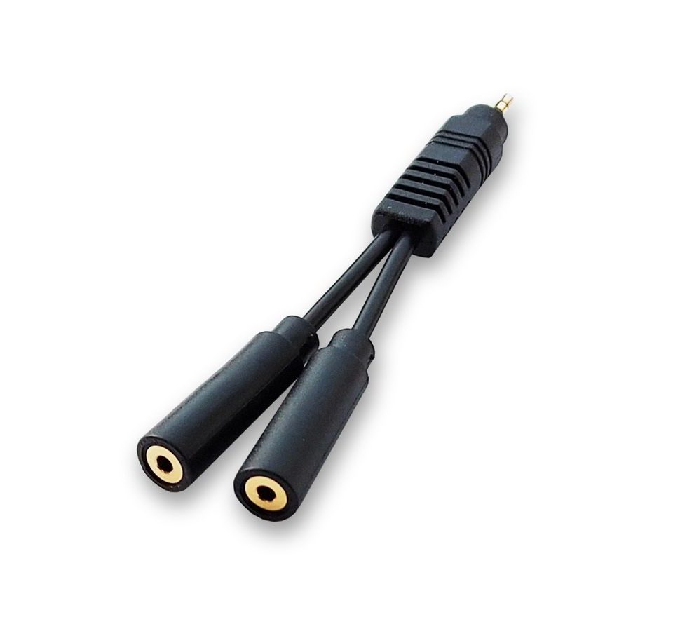 Flacarp Rozdvojka 25 - 2 x jack 2,5 mm pro připojení příslušenství k signalizátorům