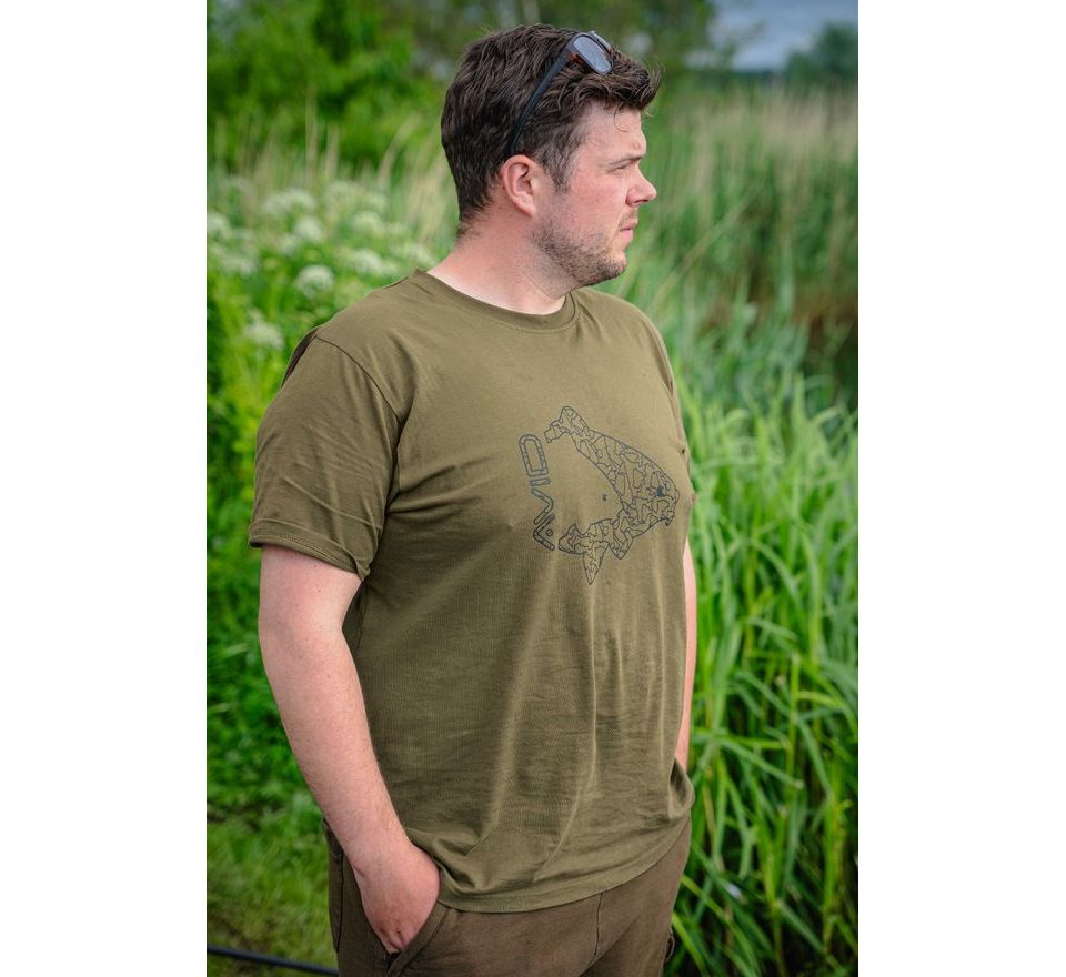Avid Triko Icon T-Shirt khaki