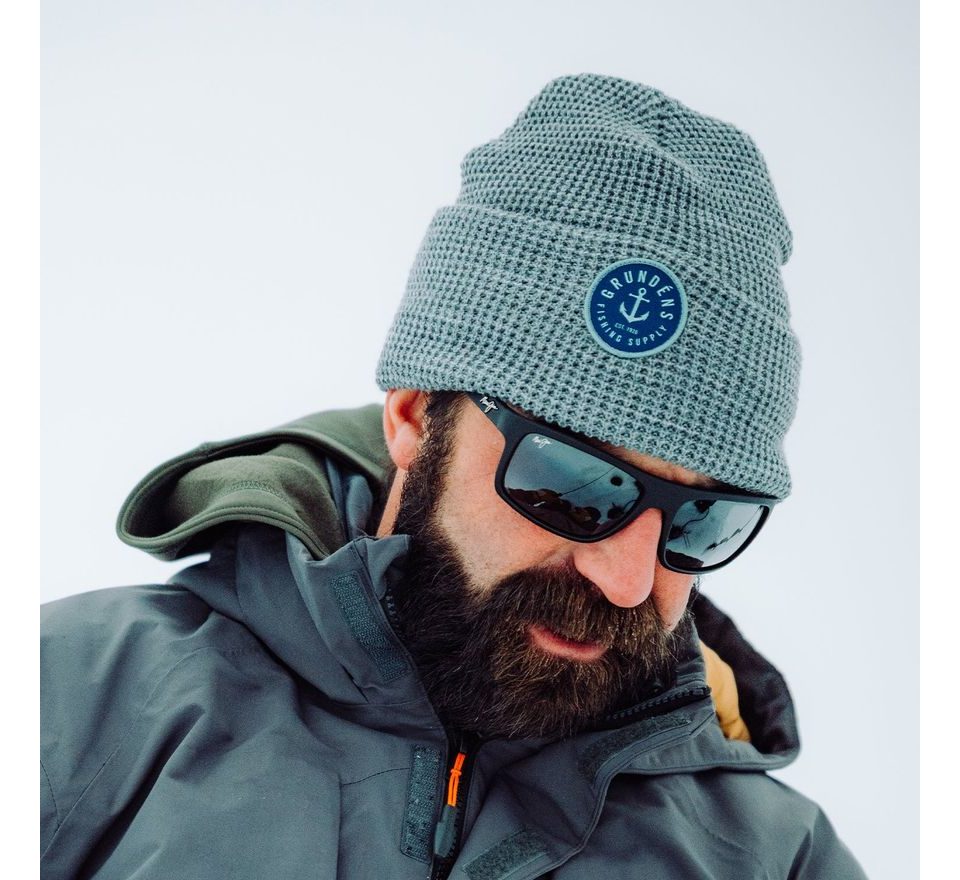 Grundéns Čiapka Anchor Waffle Beanie Athletic Heather O/S