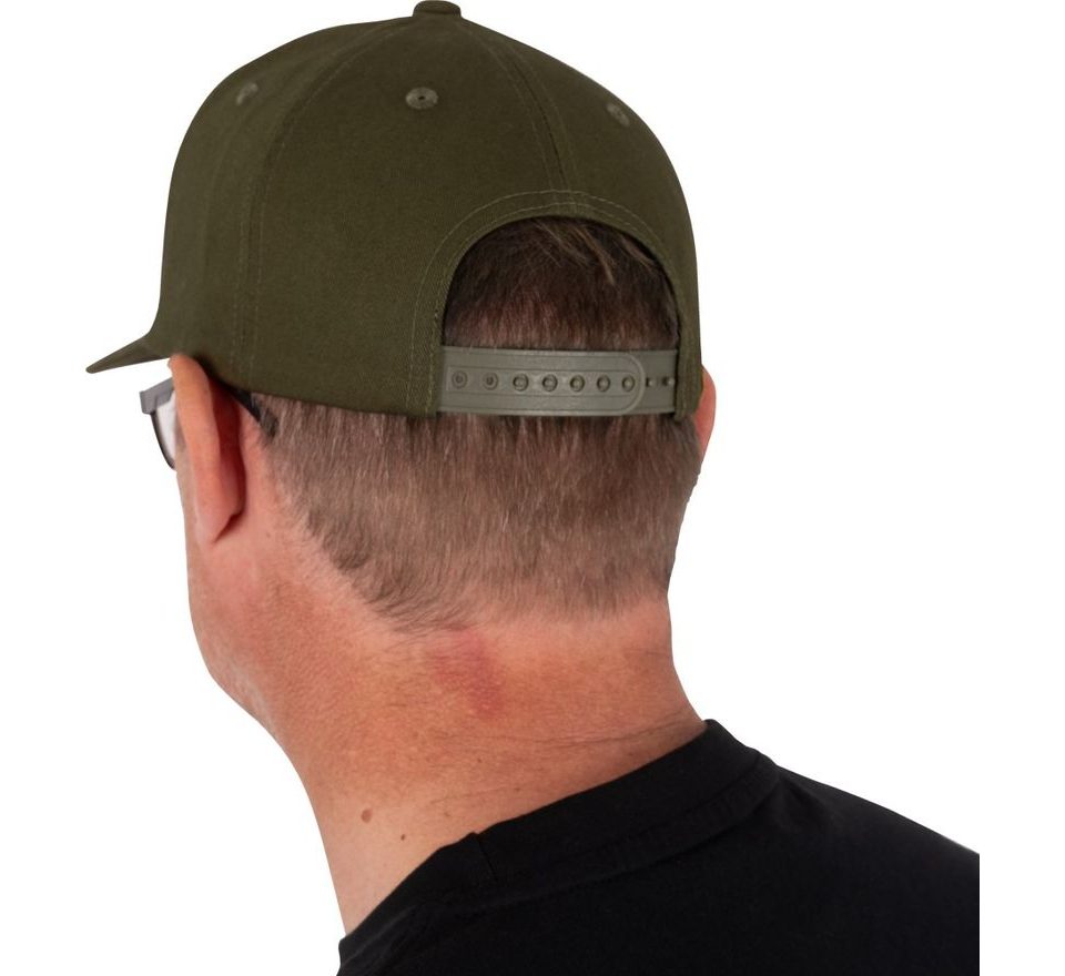 Black Cat Kšiltovka Green Flat Peak Cap