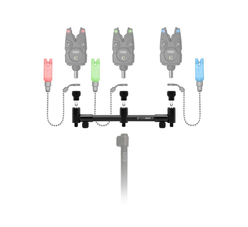 Delphin Roztahovací hrazda na pruty FlexiMag Buzz XL 25-35cm