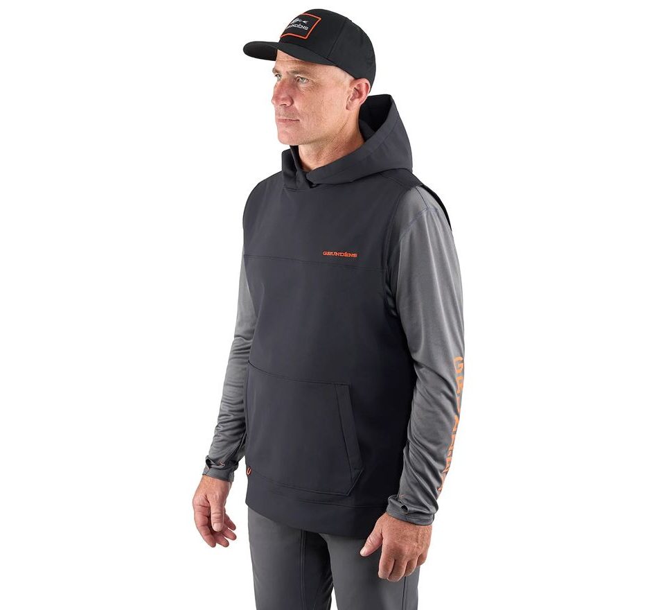 Grundéns Vesta Kryall Hooded Vest Black