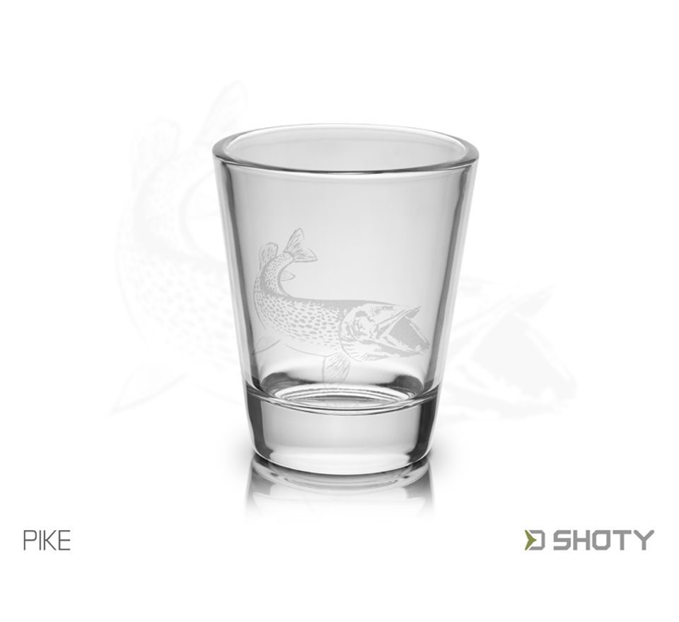 Delphin Set sklenených pohárov Shoty 6v1