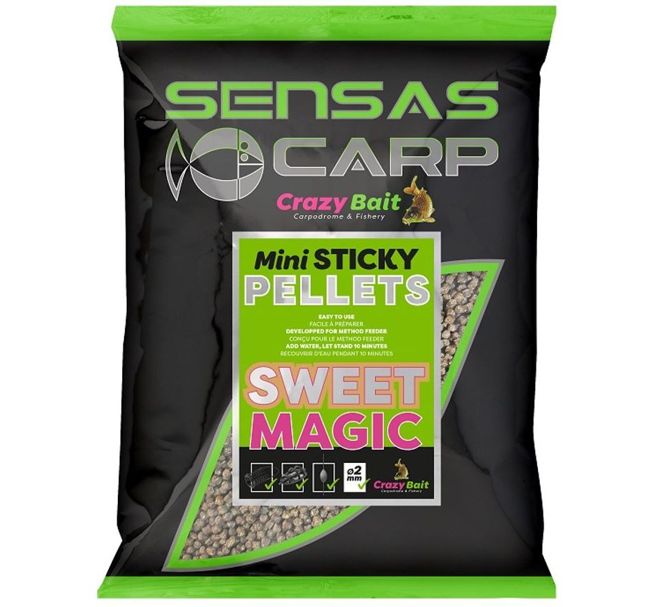 Sensas Pelety Mini Sticky Pellets 700g