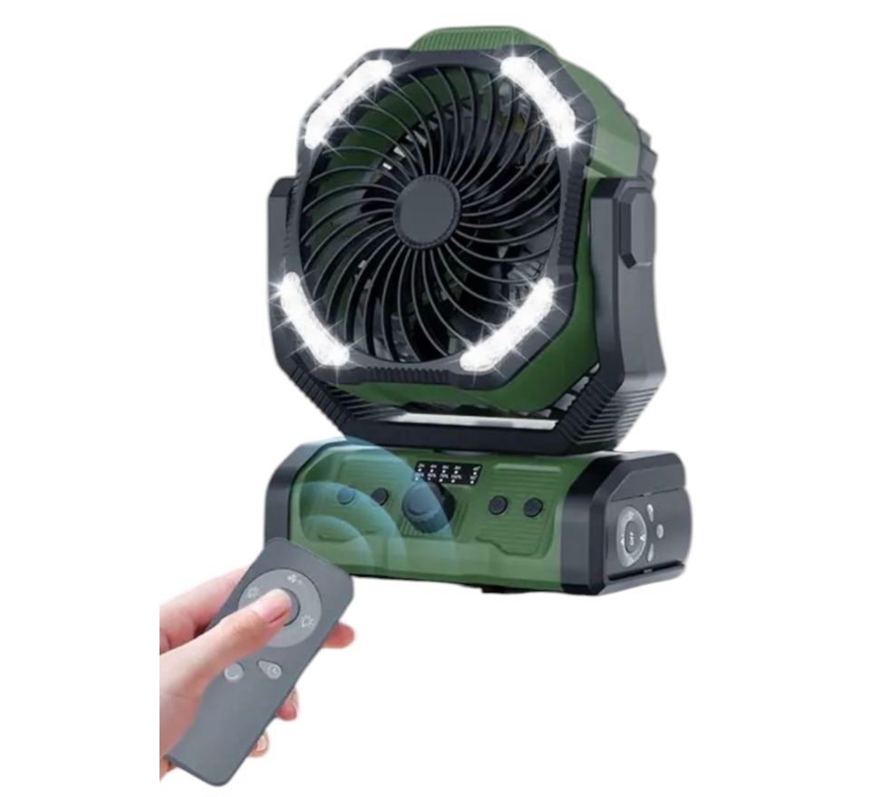 Holdcarp Větrák Rechargeable DoubleMotor Fan