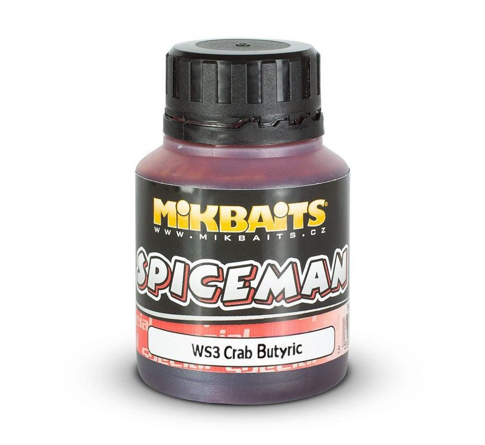 Mikbaits Dip Spiceman WS3 Crab Butyric 125ml