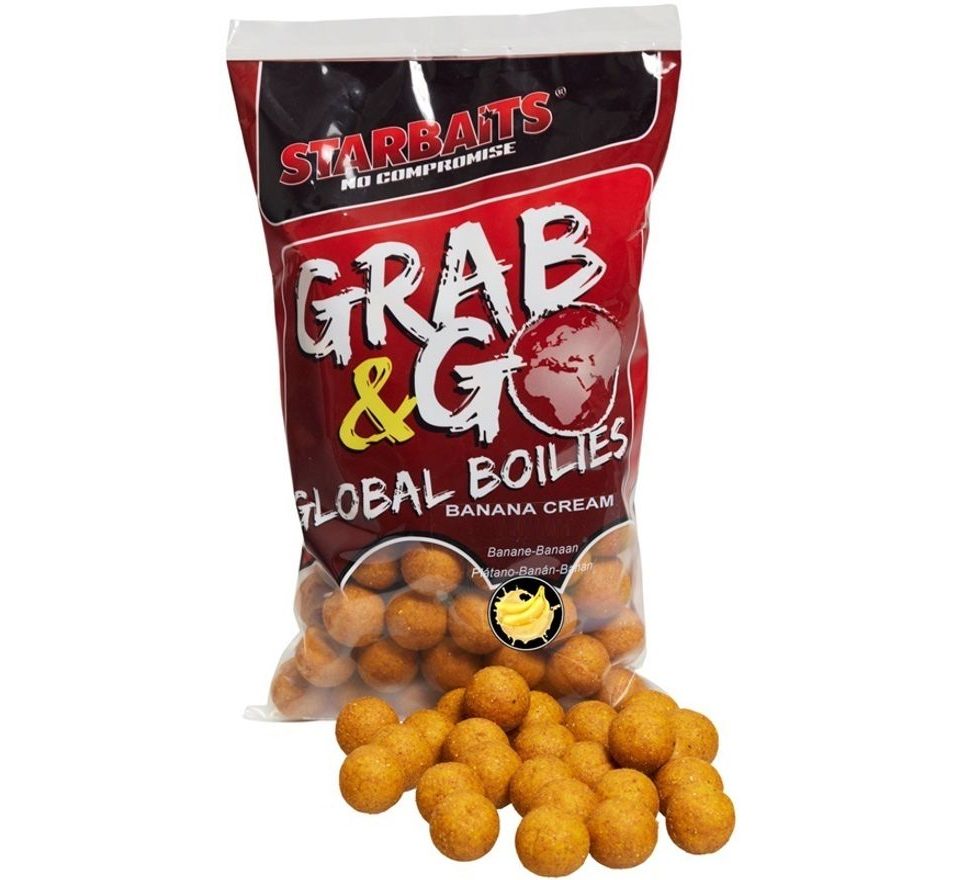 Starbaits Boilie Global Banana Cream