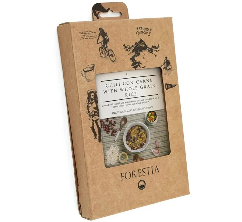 Forestia Kempingové jedlo Chili con Carne s celozrnnou ryžou