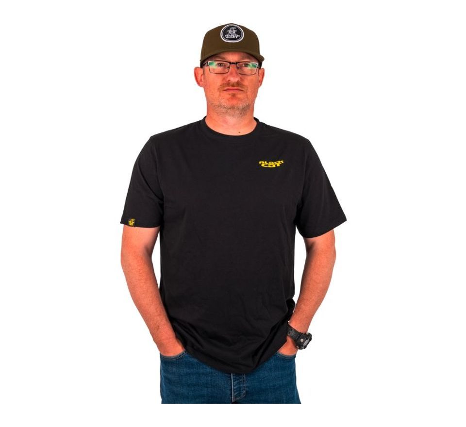 Black Cat Triko Chase Dreams Black Tee