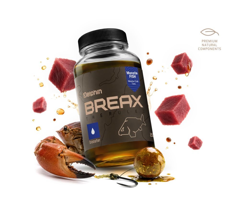 Delphin Booster BreaX/MonstaFISH Monster Krab-Tuniak 250ml