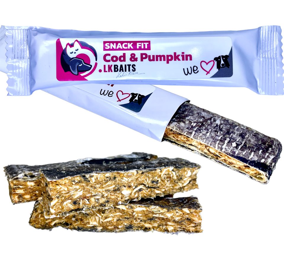 LK Baits Pet Snack FIT Treska-dýně 10g