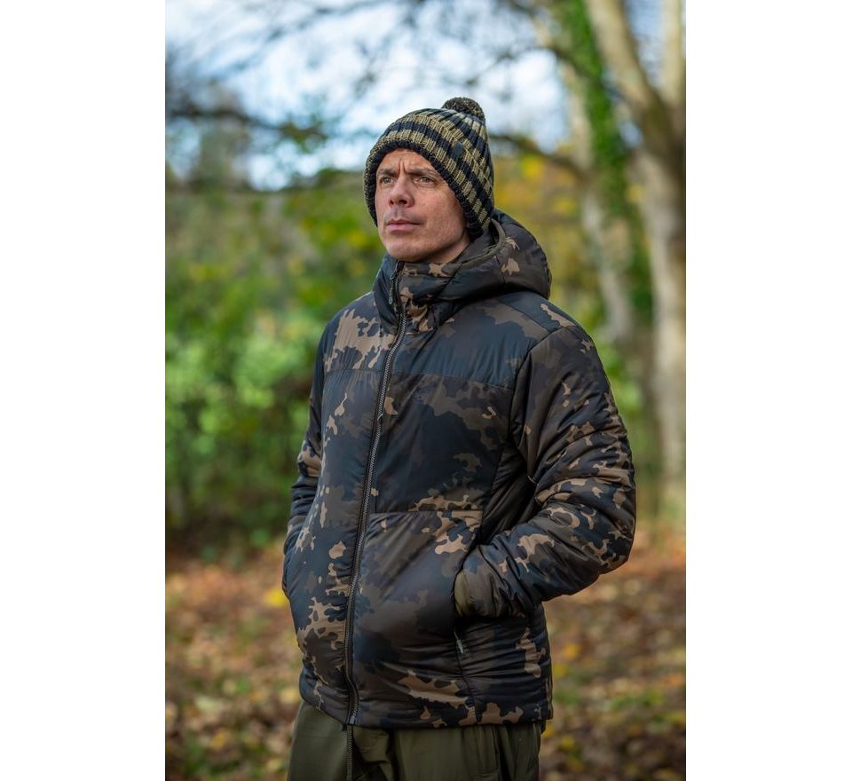 Korda Bunda Insulated Hooded Jacket Dark Kamo