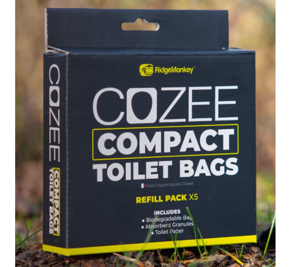 RidgeMonkey Náhradní sáčky do toalety CoZee Compact Toilet Bags Refill Pack 5ks
