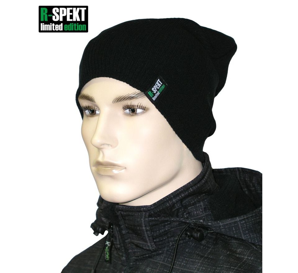 R-Spekt Čiapka Slouch beanie style limitovaná edícia čierna