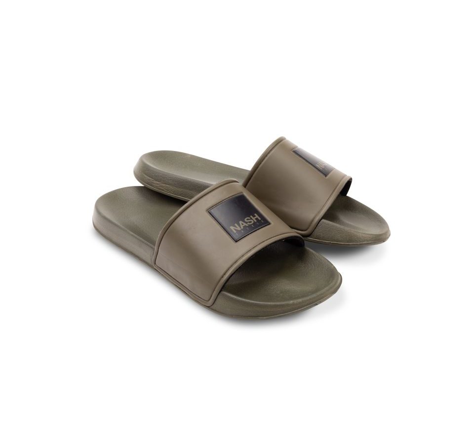 Nash Pantofle Sliders Green