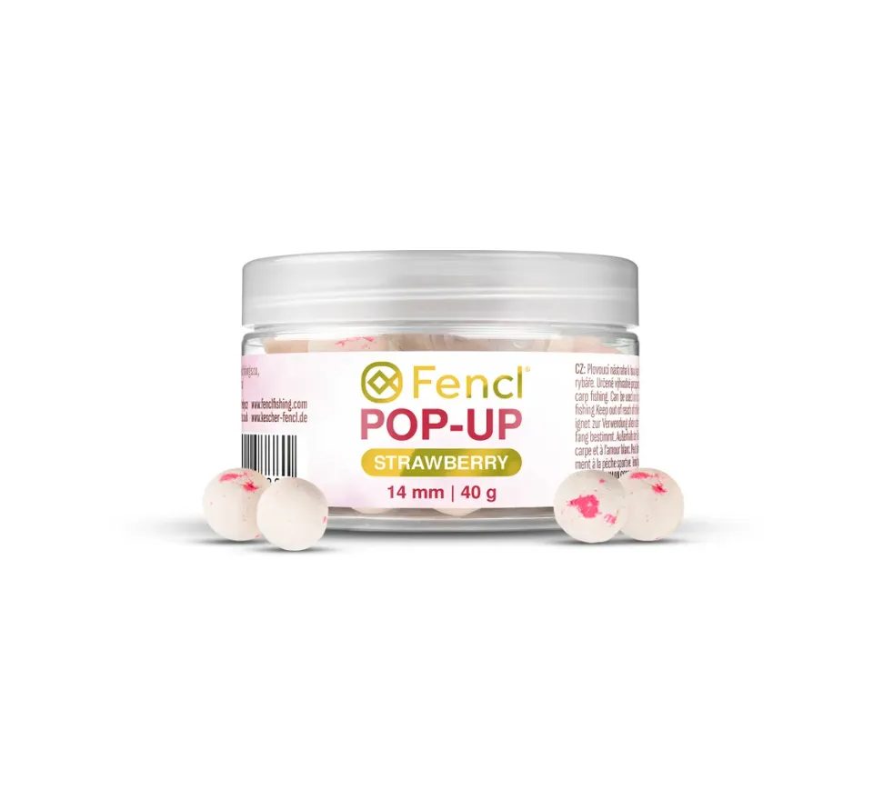 Fencl Boilies Pop Up Strawberry