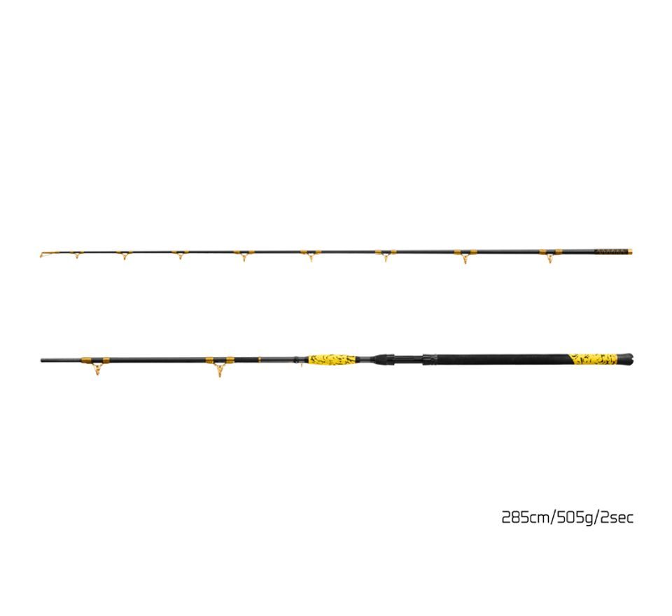 Delphin Prút Hazard BxG 285cm 505g 2-dielny