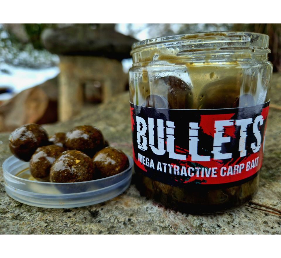 G.B.U. Boilies v dipu Bullets Belachan 200g