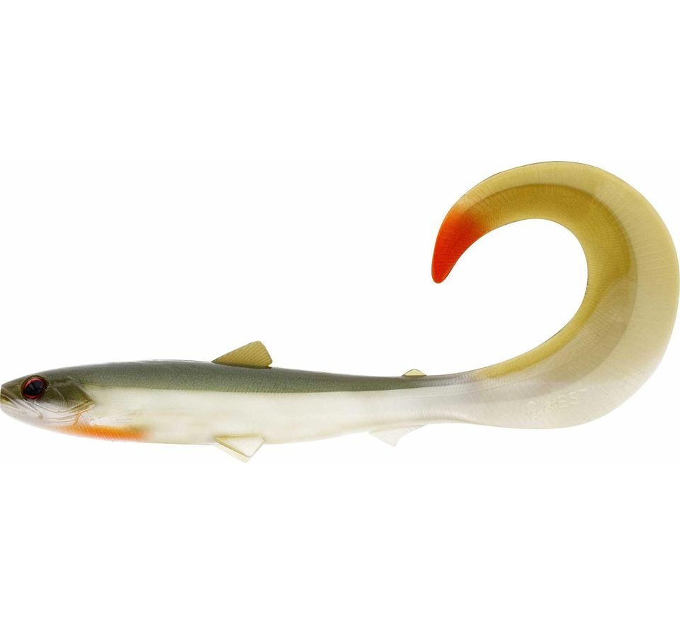 Westin Gumová nástraha Bullteez Curltail Bass Orange
