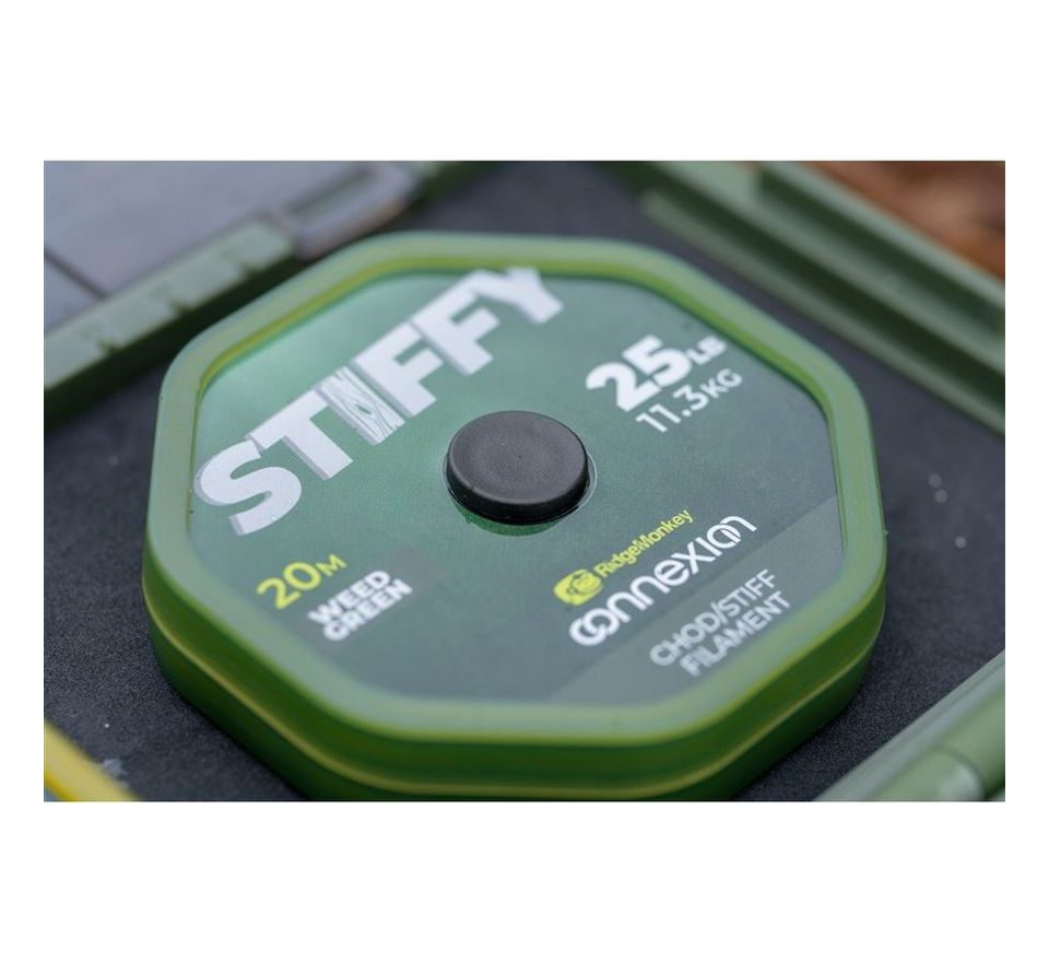 RidgeMonkey Vlasec Connexion Stiffy Chod/Stiff Filament 20m