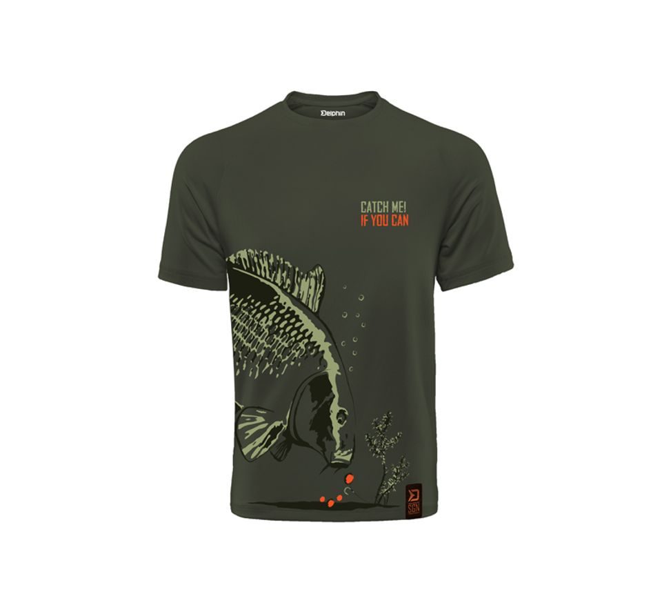 Delphin Tričko Catch me Carp NX