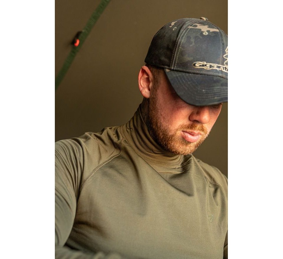 Korda Termoprádlo Mock Neck Thermal LS Shirt Dark Olive