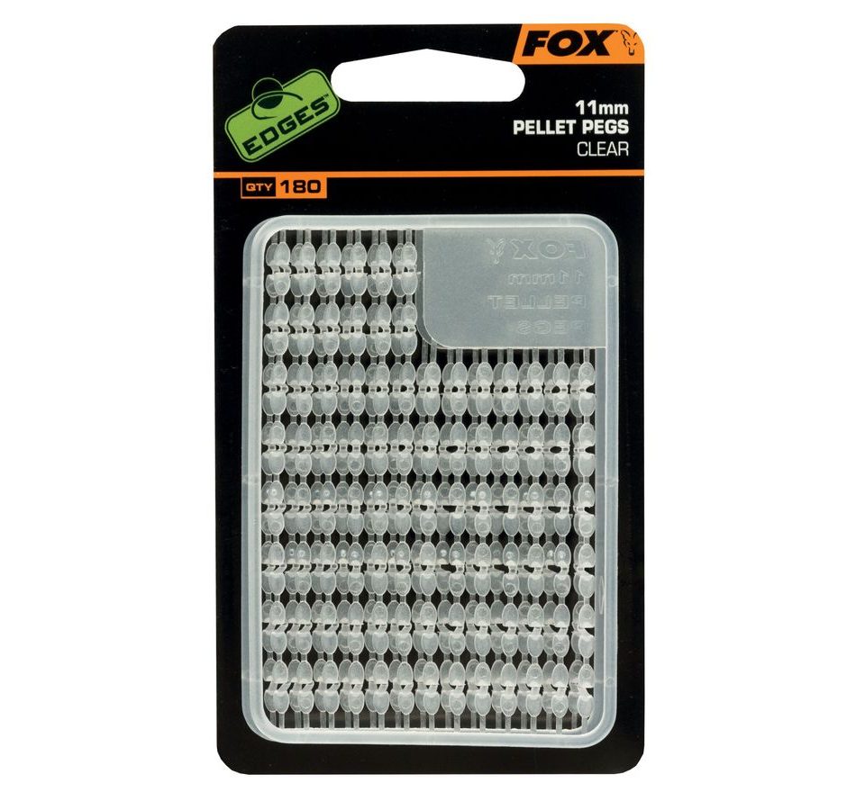 Fox Zarážky na pelety Edges Pellet Pegs Clear