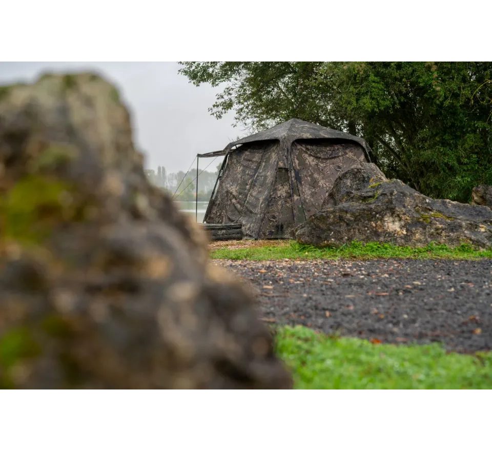 Nash Přídavná střecha Bank Life Blockhouse Camo Pro Skull Cap