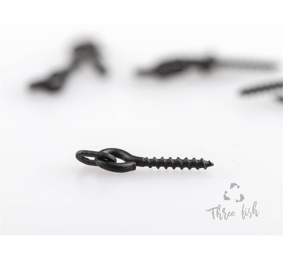 Zfish Vrtáček s Kroužkem Bait Screw & Oval Ring 10ks