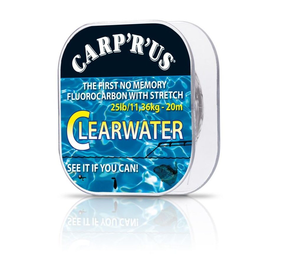 Carp ´R´ Us Návazcový fluorocarbon Clearwater 20m