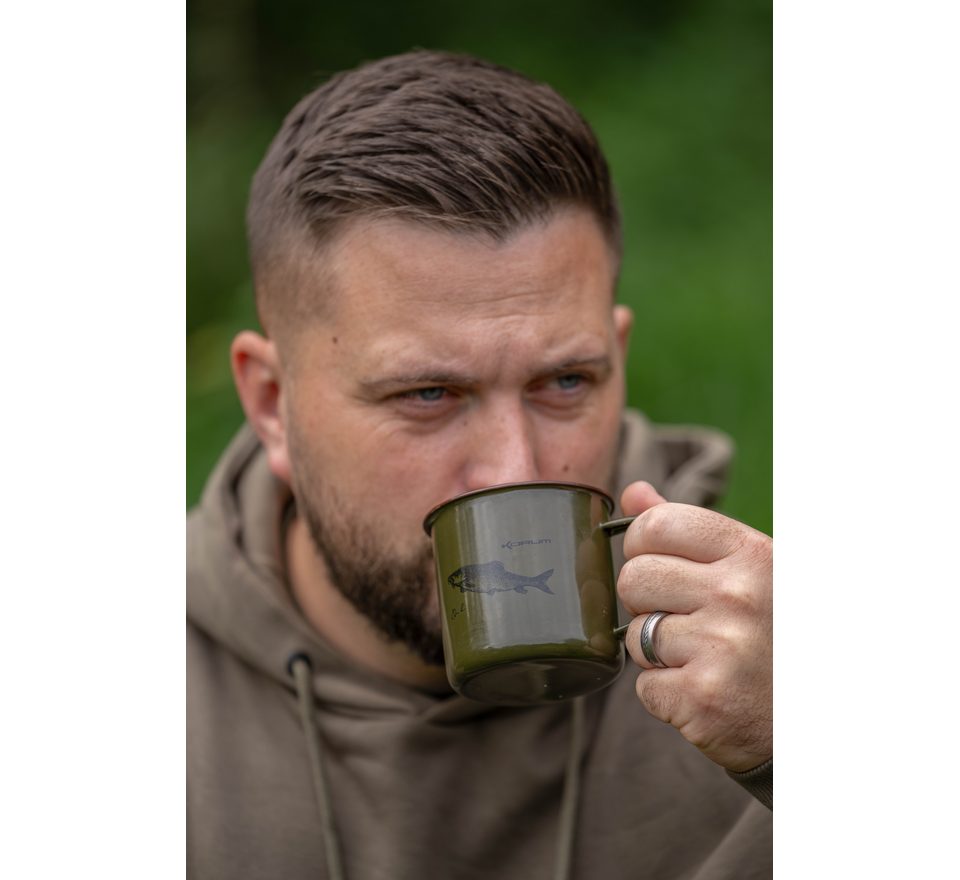 Korum Hrnek Classic Enamel Mug Barbel 330ml