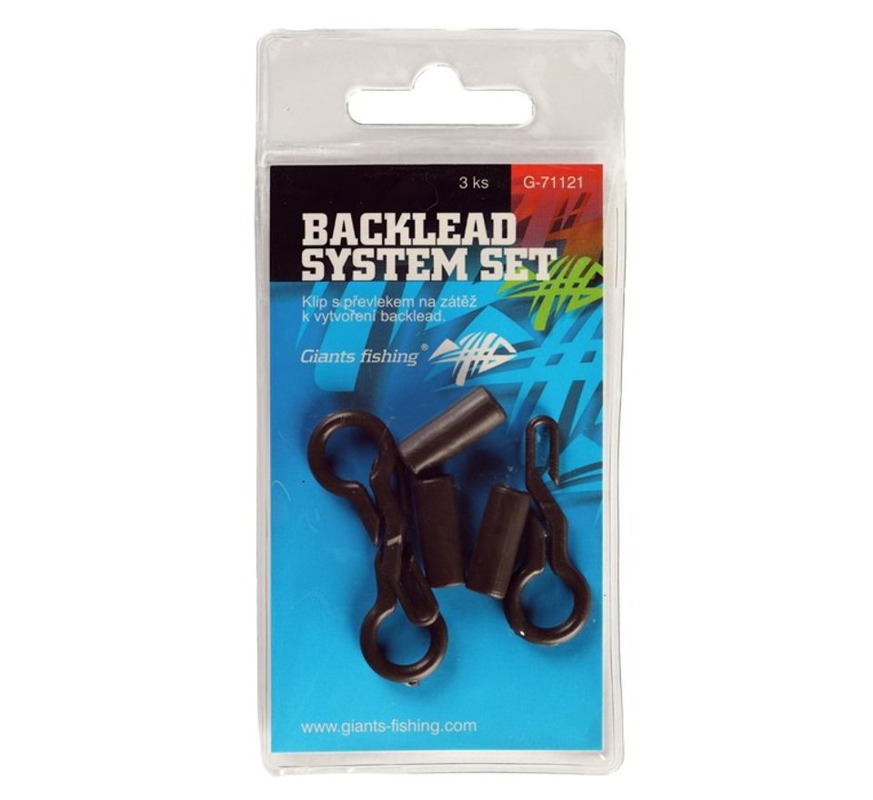 Giants Fishing Kompletný klip na záťaž Backlead System 3ks