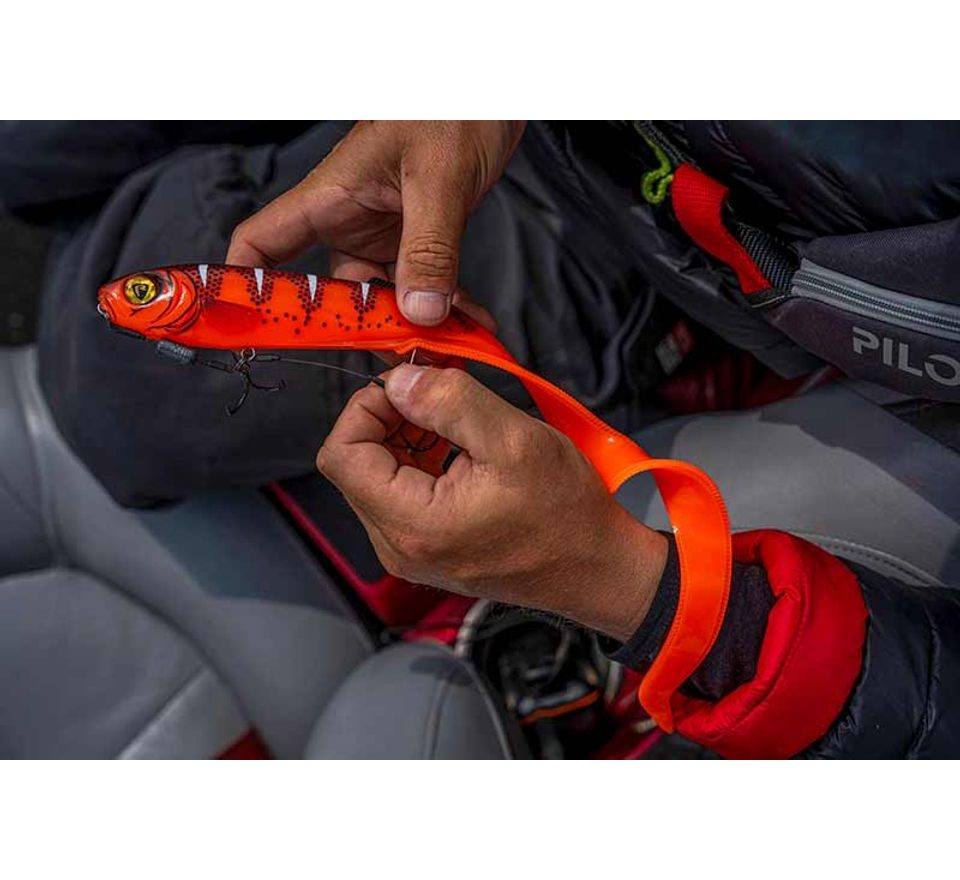 Fox Rage Gumová nástraha Slick Eel UV Red Wake