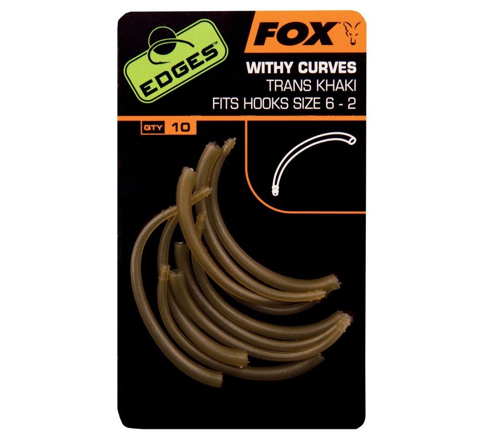 Fox Rovnátka na háček Edges Withy Curve Adaptor 10ks