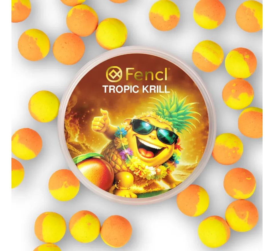 Fencl Boilies Pop Up Tropic Krill