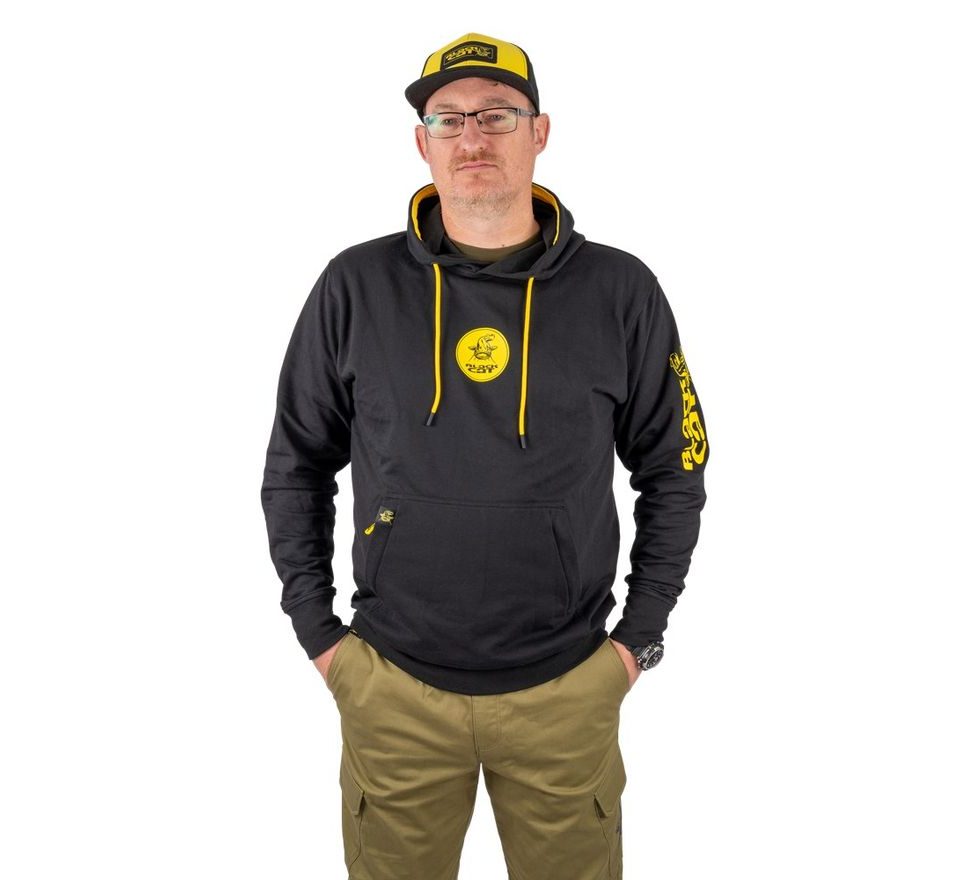 Black Cat Mikina Black Hoody