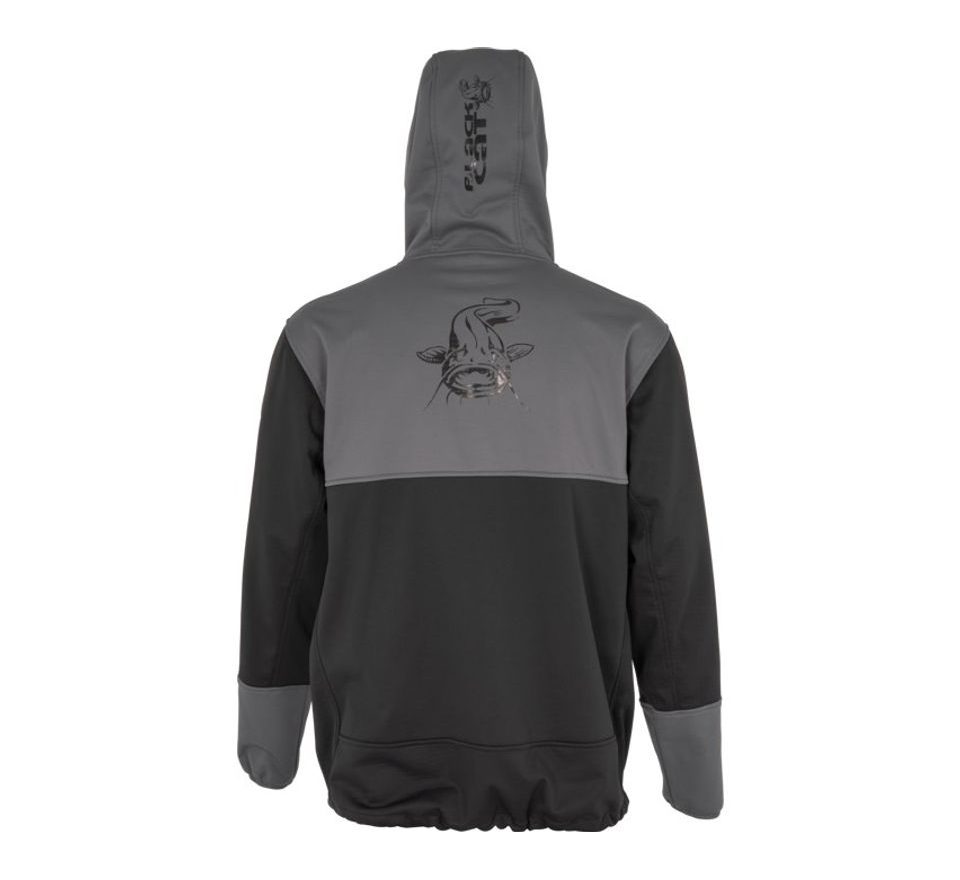 Black Cat Bunda Cat Shield Wind Blocker Jacket