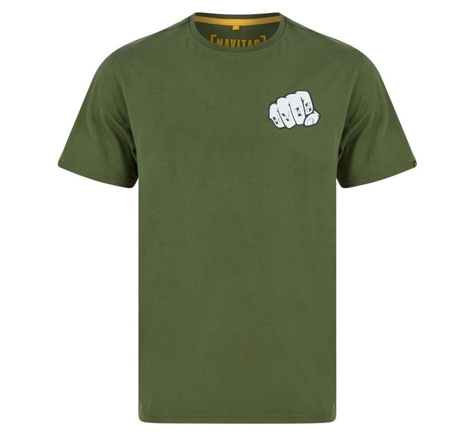 Navitas Tričko Knuckles Tee Green