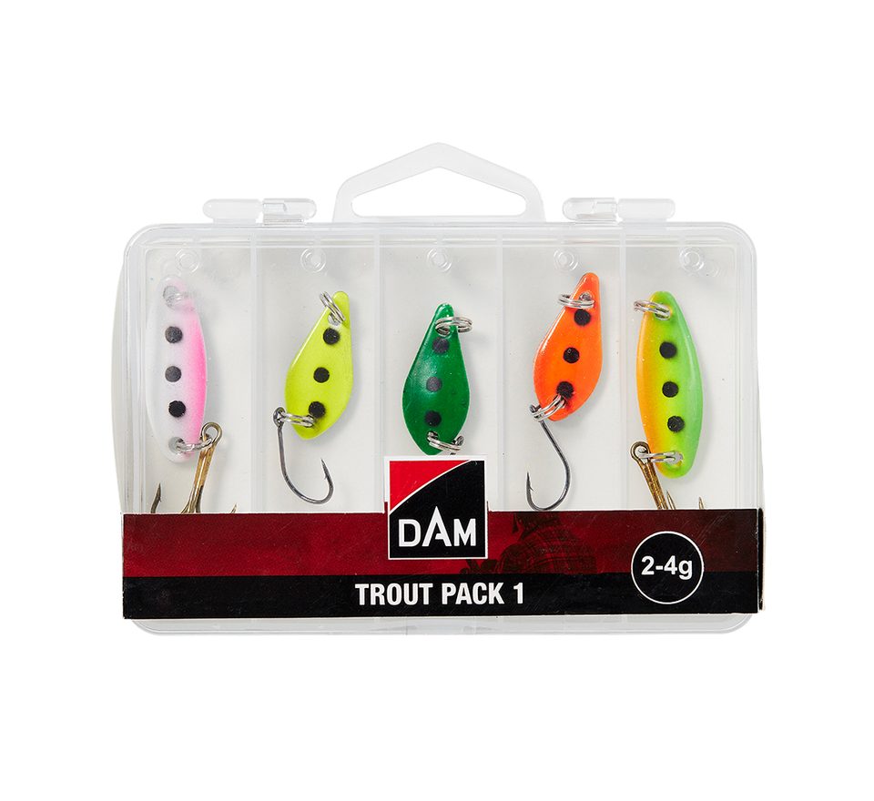 DAM Sada plandavek Trout Pack 5ks