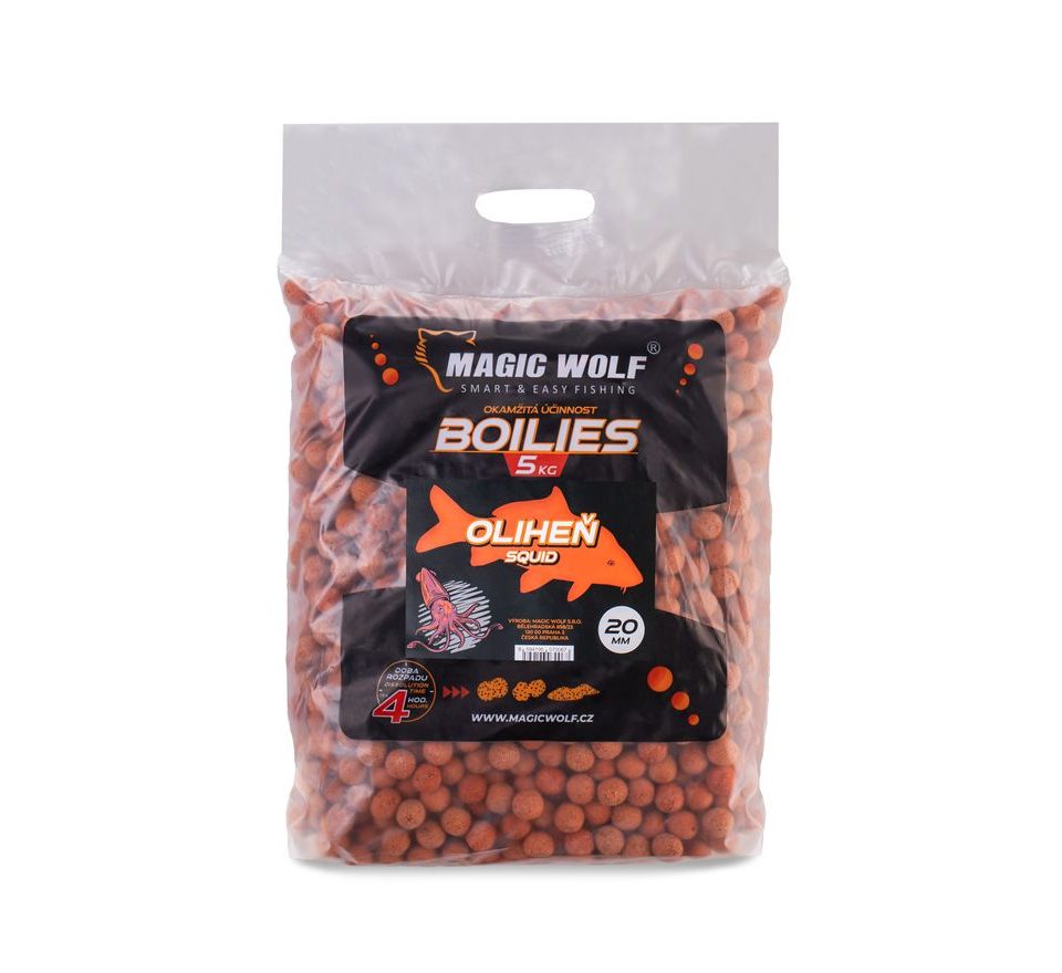 Magic Wolf Krmné Boilie 20mm 5kg