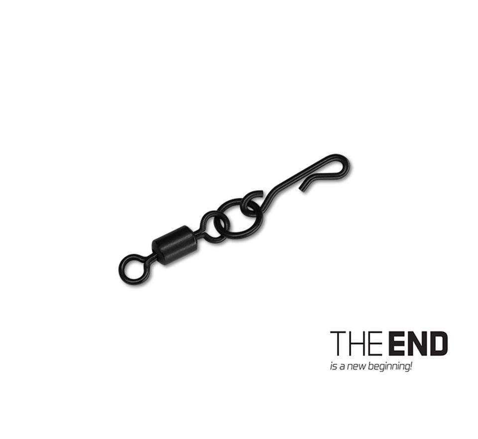 Delphin Obratlík s kroužkem a rychloklipem THE END Q-Cast 10ks